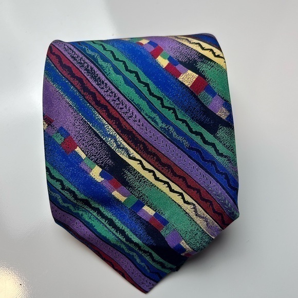 Missoni multicolor‎ rare silk tie - Picture 1 of 8